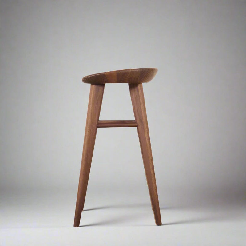Rafiel Bar Chair (CH2407) - Custom Solid Wood American Oak Dining Chai ...