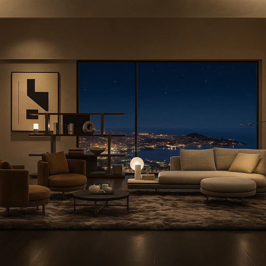 Ravino (SF12016) - Italian Minimalist Custom Sofa Bespoke in Leather & Fabric picket and rail