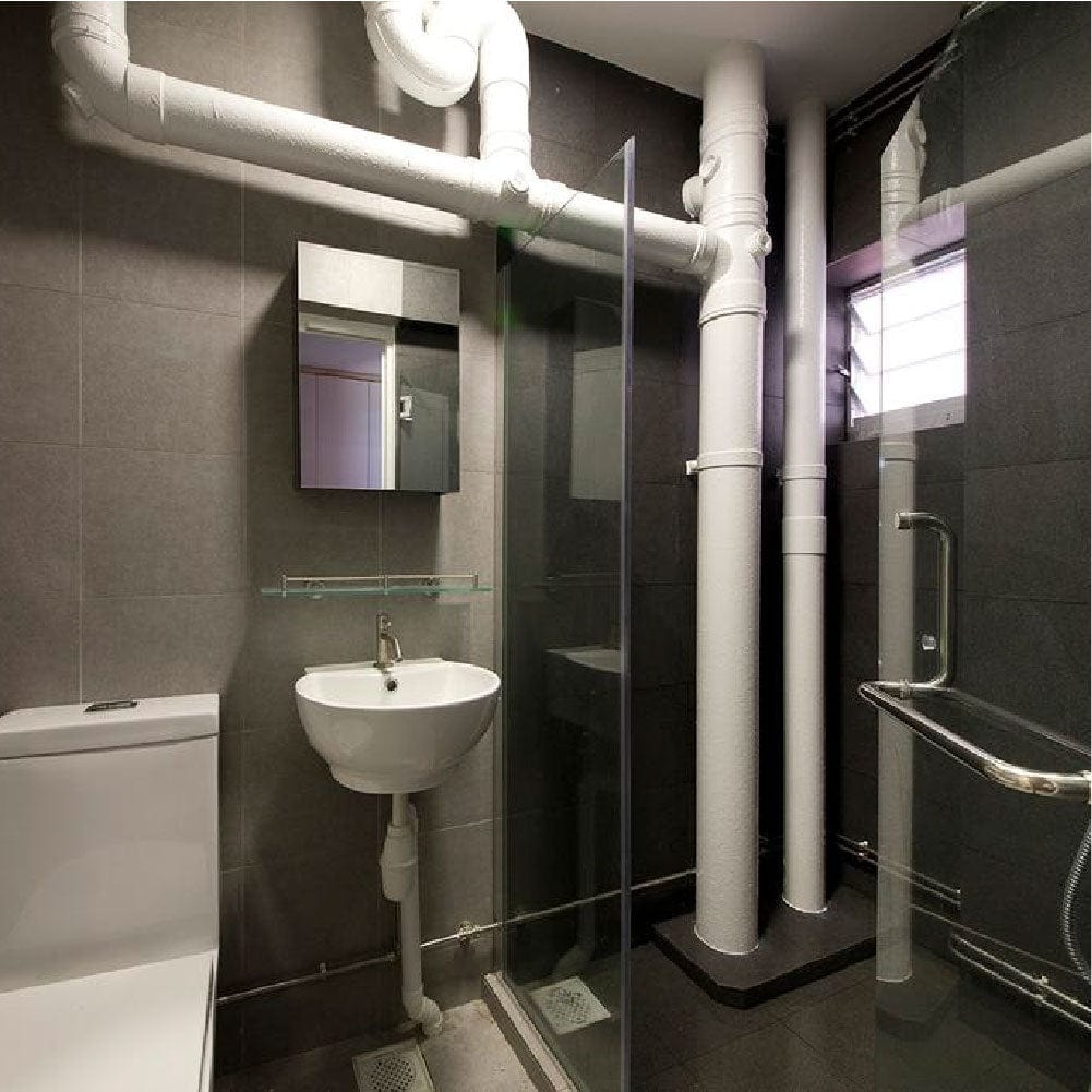 Resale 3 Room Plumbing Package picket and rail