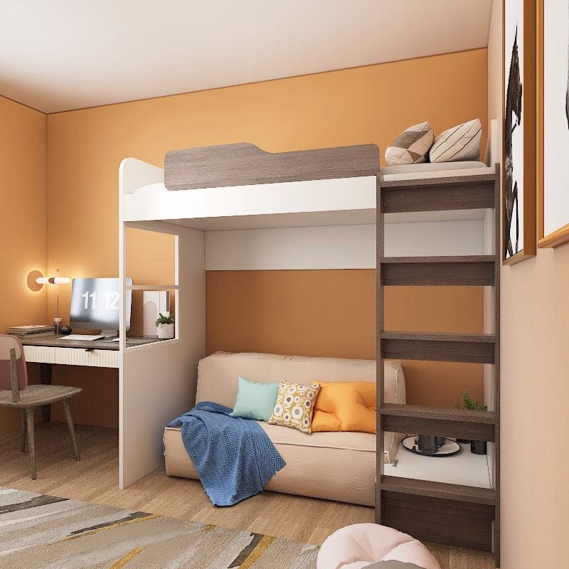 RTG Customized Loft Bed with Sofa picket and rail