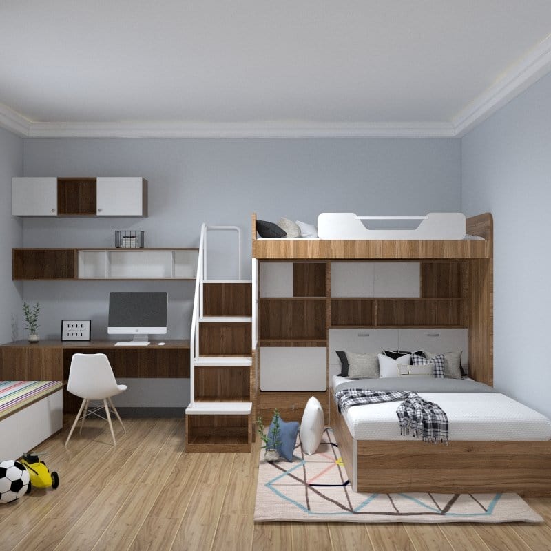 RTG Customized Single/Super Single Bunk Bed Series 3 With Storage