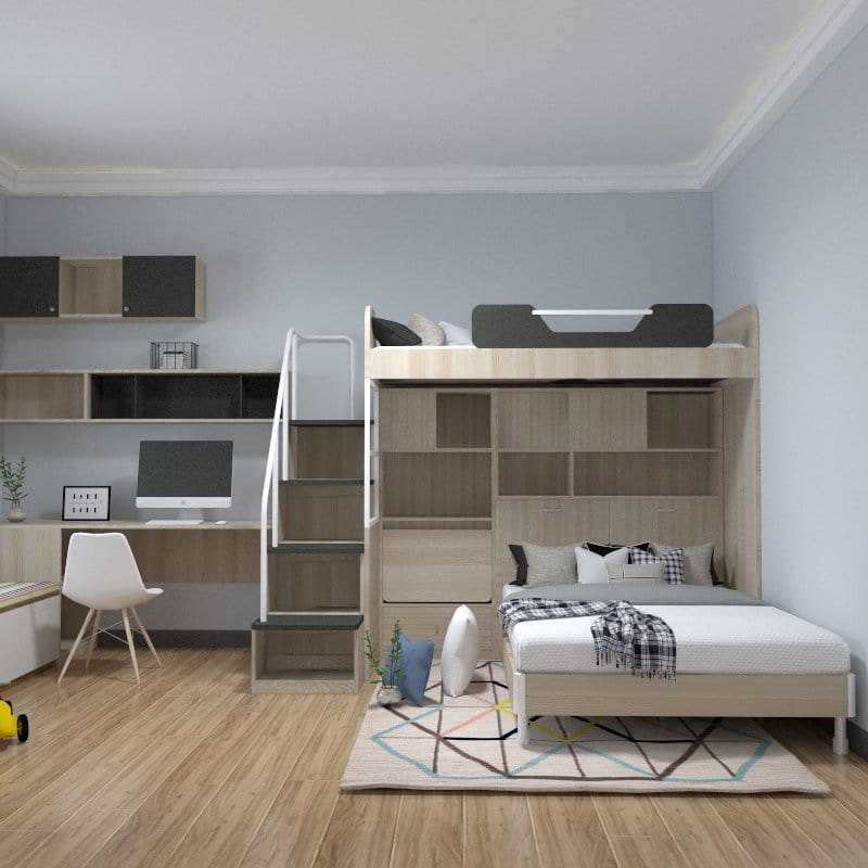 RTG Customized Single/Super Single Bunk Bed Series 3 With Storage