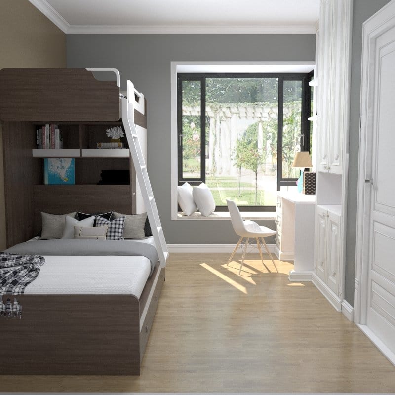 RTG Customized Single/Super Single Bunk Bed Series 5 With Storage