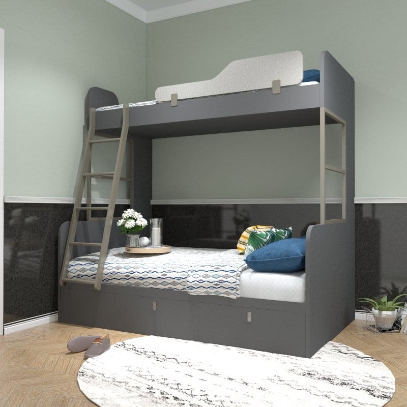 RTG Customized Single/Super Single/Queen Bunk Bed Series 6 picket and rail