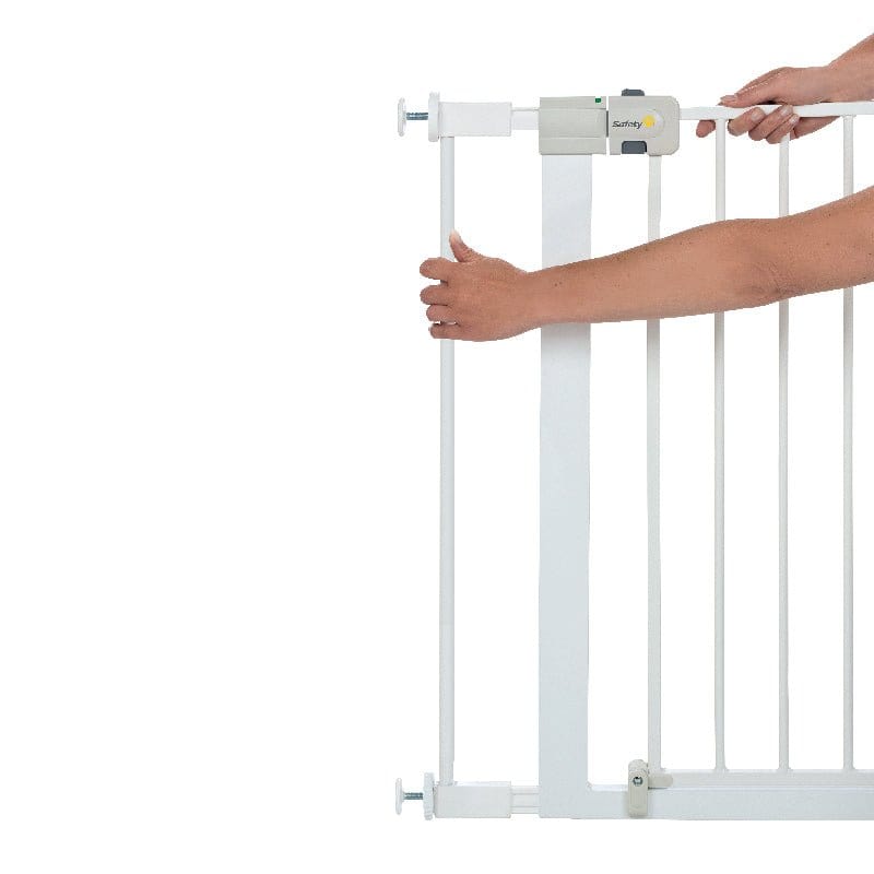 Safety 1st Easy Close Metal Gate Extension 7cm - White SFE2428-4310 picket and rail