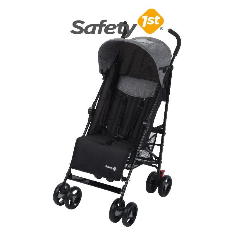 Safety 1st Rainbow Lightweight Stroller - Black Chic SFE1131-666000 picket and rail