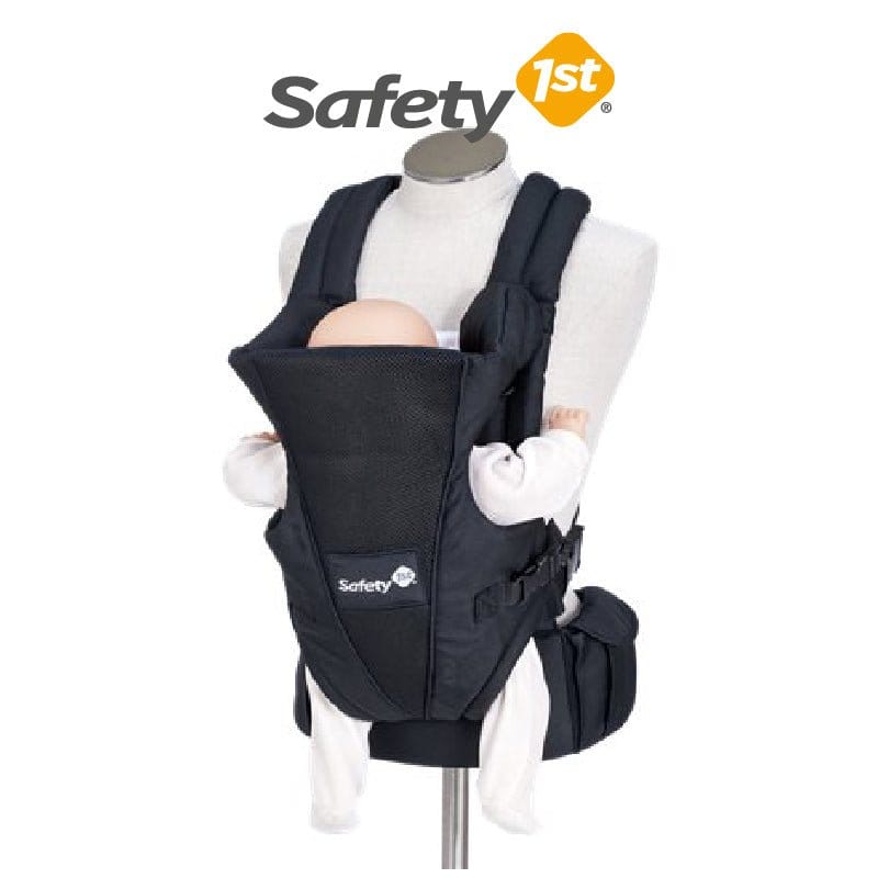 Safety 1st Uni-T Baby Carrier - Full Black (0-9m) SFE2601-7640 picket and rail