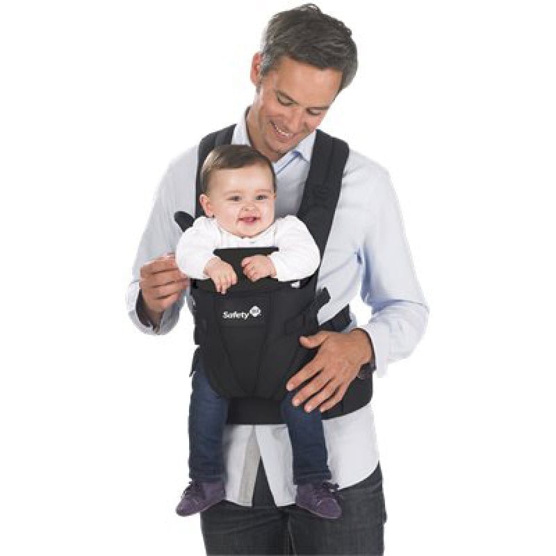 Safety 1st Uni-T Baby Carrier - Full Black (0-9m) SFE2601-7640 picket and rail