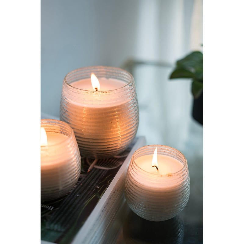 Scented Soy Wax Earl Grey Candle, Large (AB-77226) picket and rail