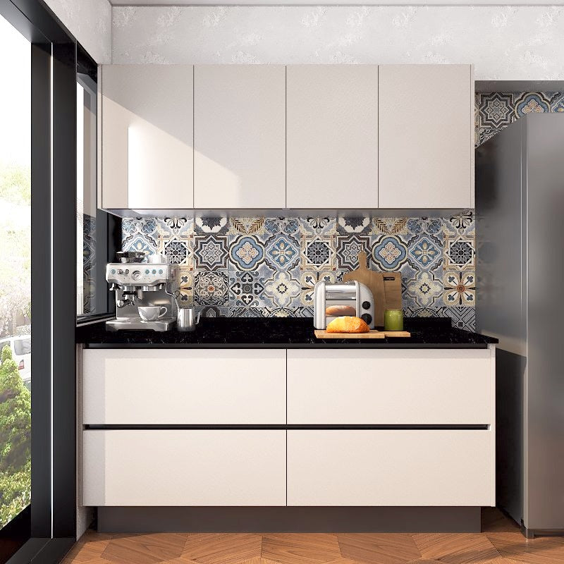 SCHMITT NY Series SmartFit System 32ft Water Resistant Kitchen Cabinet - NY2 picket and rail