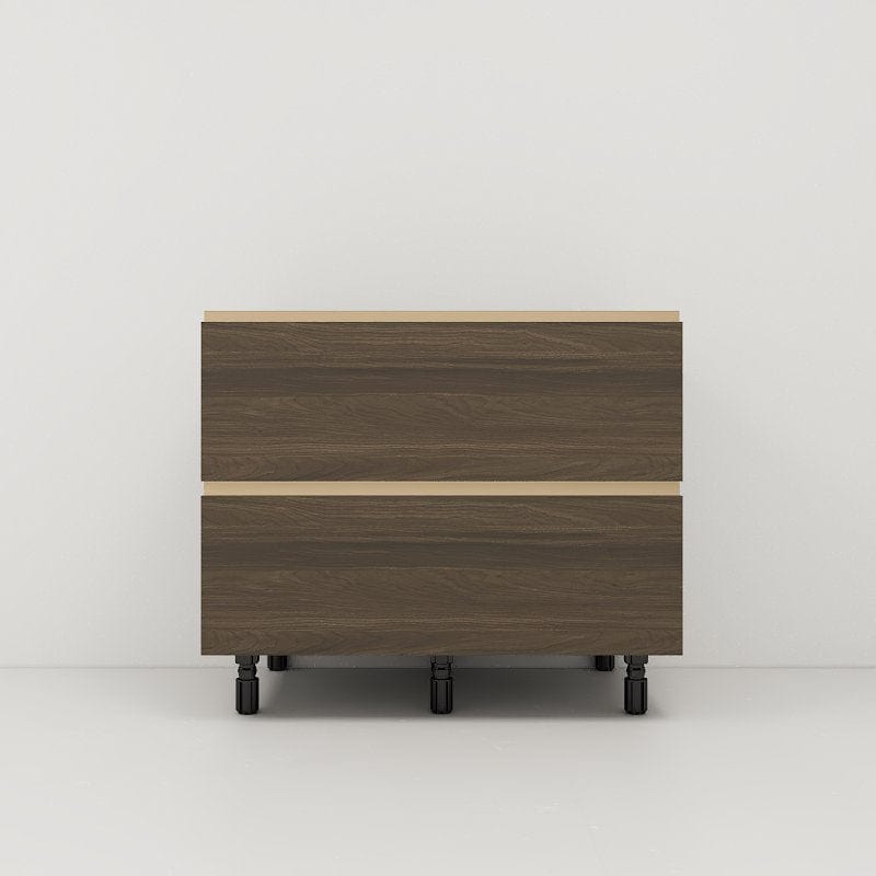 SCHMITT SmartFit System Kitchen Cabinet - Airy Series picket and rail
