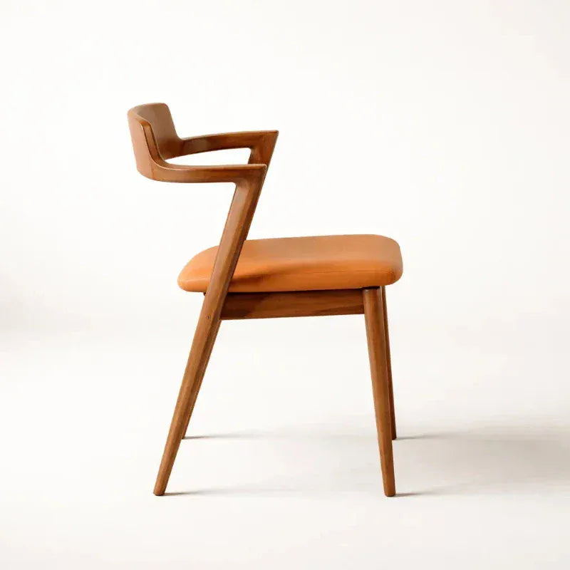 Serene Arm Chair (CH2108) - Custom Solid Wood American Oak Dining Chair Mid-Century Architect-Inspired Scandinavian Minimalist picket and rail