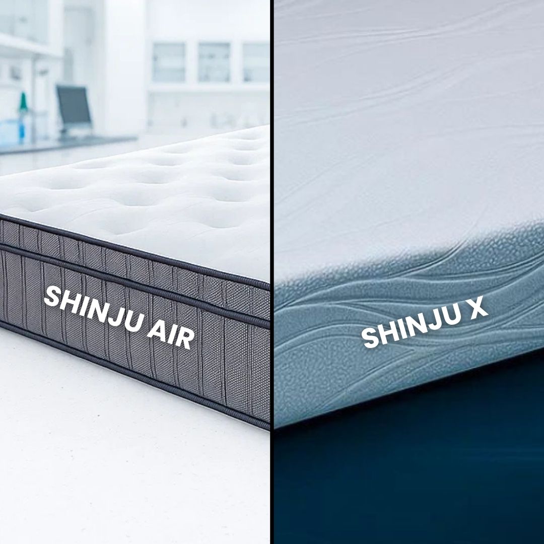 ShinJu X Cooling Foam Mattress with Ice Fabric – Comfort for Adults & Seniors picket and rail