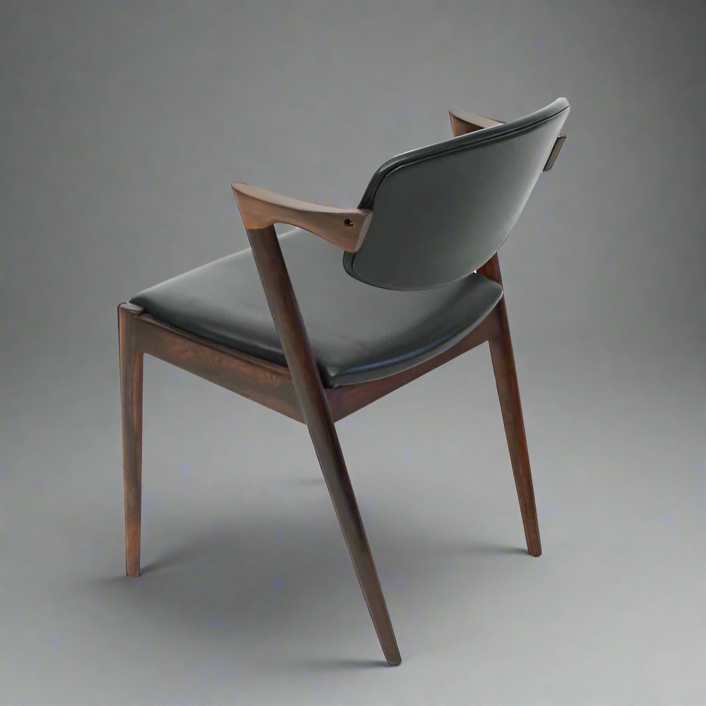 Sky Dining Chair (CH9267) - Custom Solid Wood American Oak Dining Chair Mid-Century Architect-Inspired Scandinavian Minimalist picket and rail