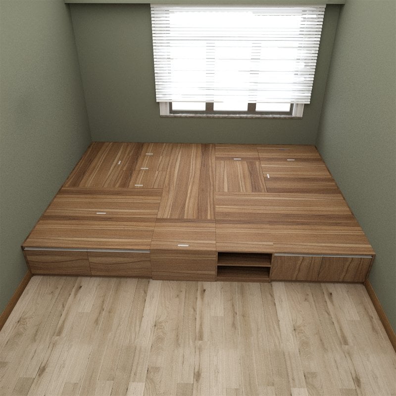 Tatami Storage Bedroom Platform Flooring For Maximum Storage Picket