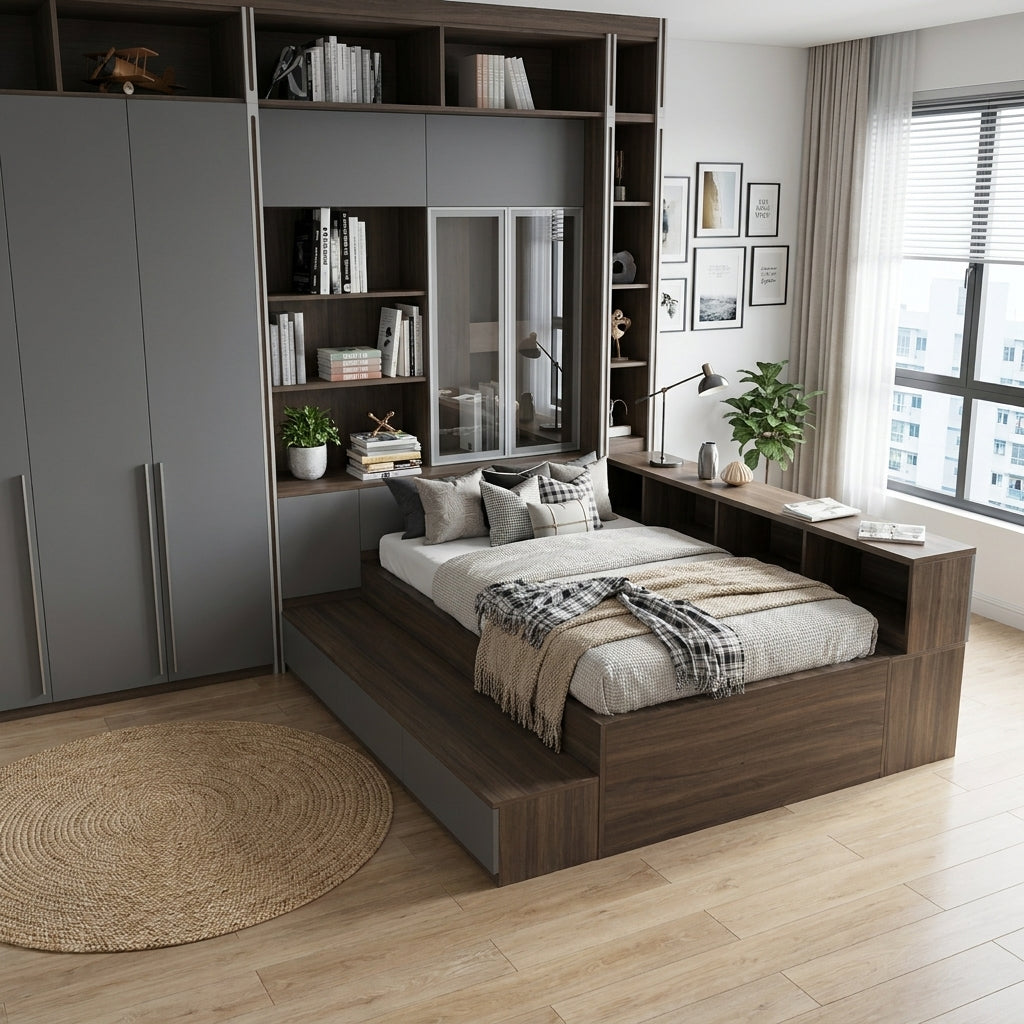tatami + wardrobe
