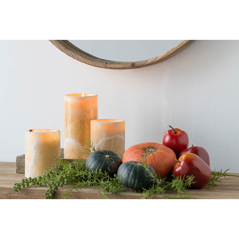 Unscented LED Candle, Medium (AB-39115) picket and rail