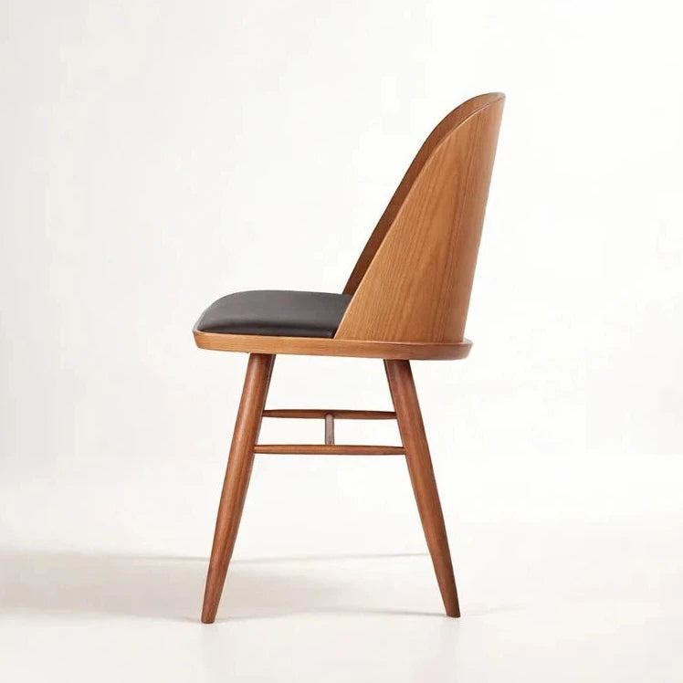 Valian Dining Chair (CH2306) - Custom Solid Wood American Oak Dining Chair Mid-Century Architect-Inspired Scandinavian Minimalist picket and rail