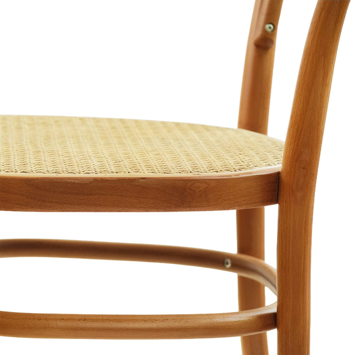 Vienna (CH14A) Parisian Style Solid Wood American Beech Bentwood Dining Chair - Walnut/Oak/Black picket and rail