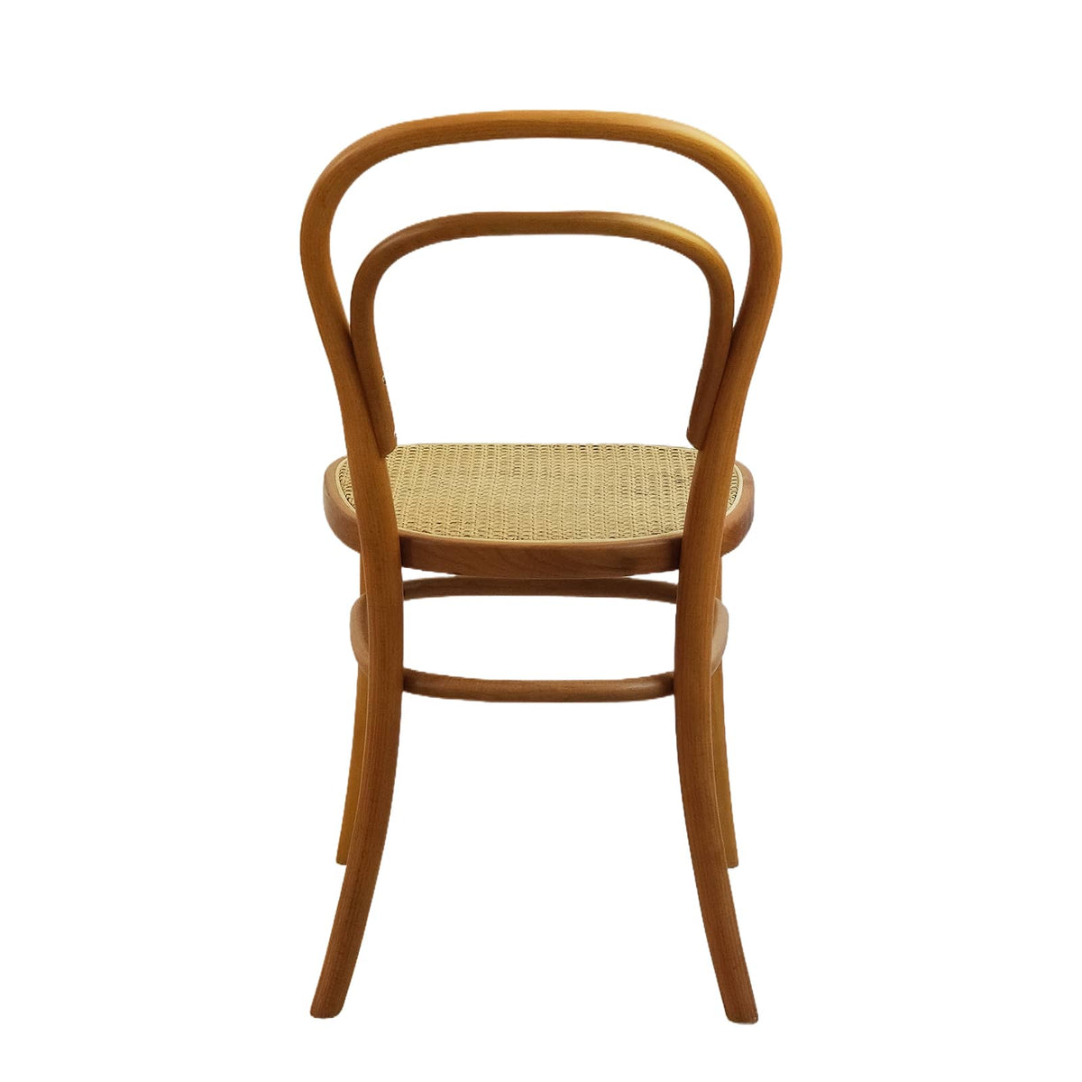 Vienna (CH14A) Parisian Style Solid Wood American Beech Bentwood Dining Chair - Walnut/Oak/Black picket and rail