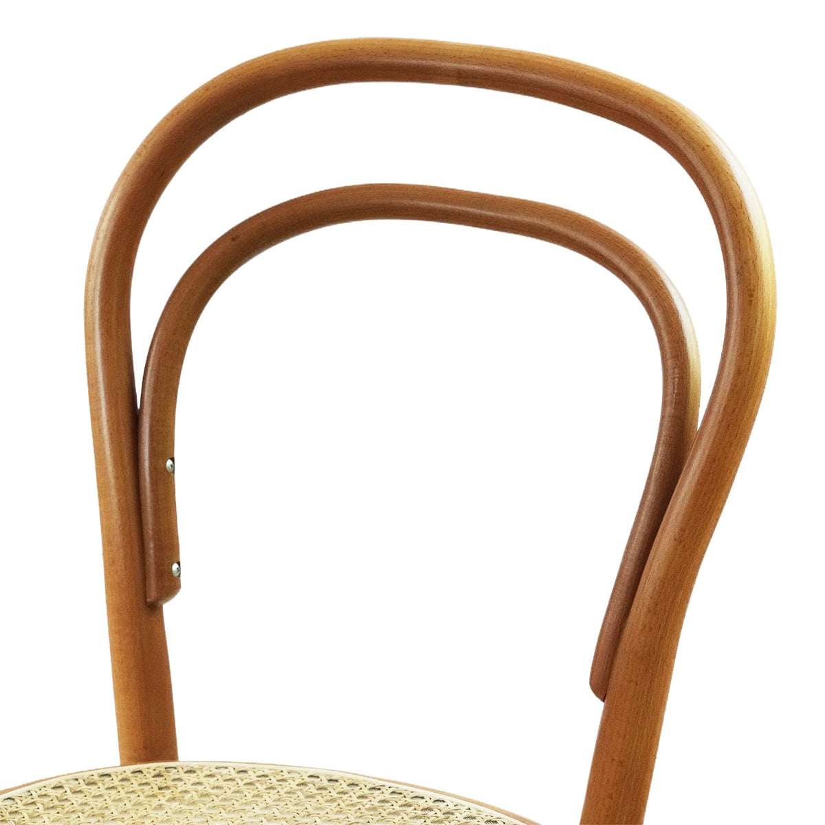 Vienna (CH14A) Parisian Style Solid Wood American Beech Bentwood Dining Chair - Walnut/Oak/Black picket and rail