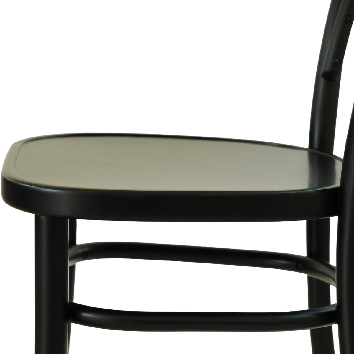 Vienna (CH14A) Parisian Style Solid Wood American Beech Bentwood Dining Chair - Walnut/Oak/Black picket and rail