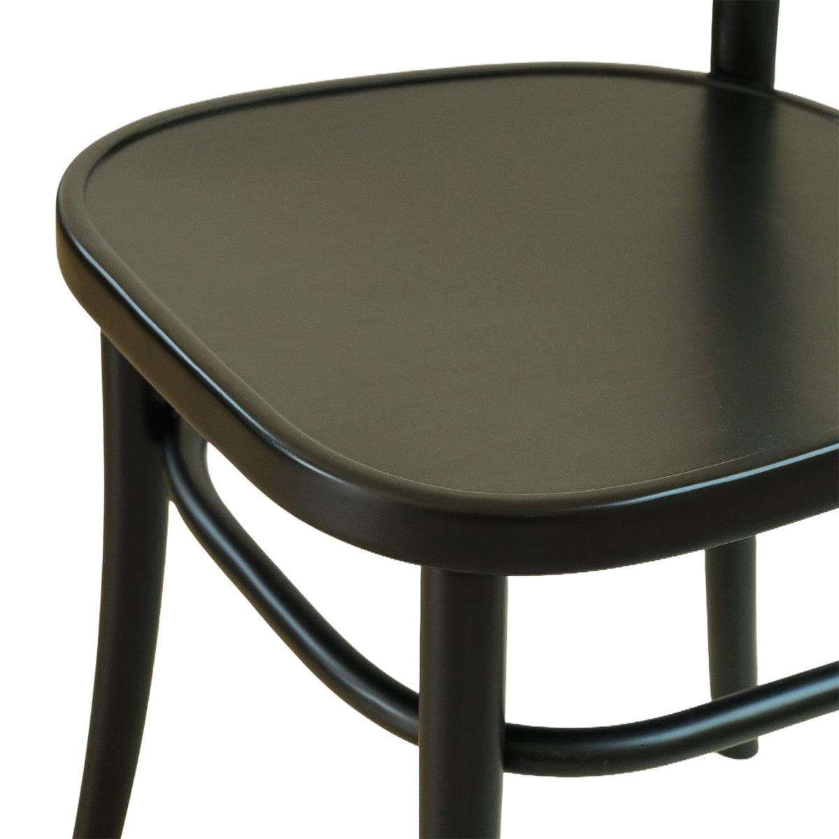 Vienna (CH14A) Parisian Style Solid Wood American Beech Bentwood Dining Chair - Walnut/Oak/Black picket and rail