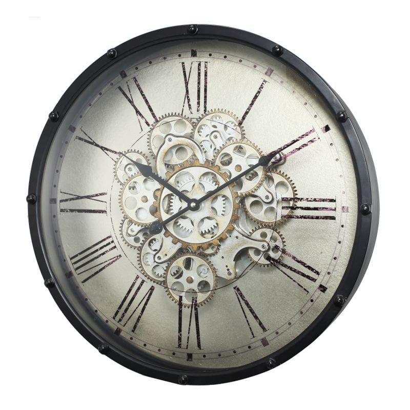 Wall Decoratives - Clock (40053) picket and rail
