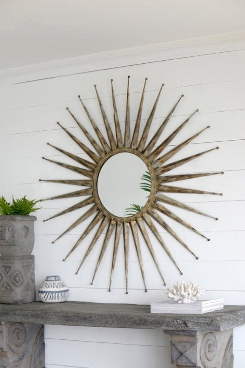 Wall Decoratives - Colossal Mirror (32895) picket and rail