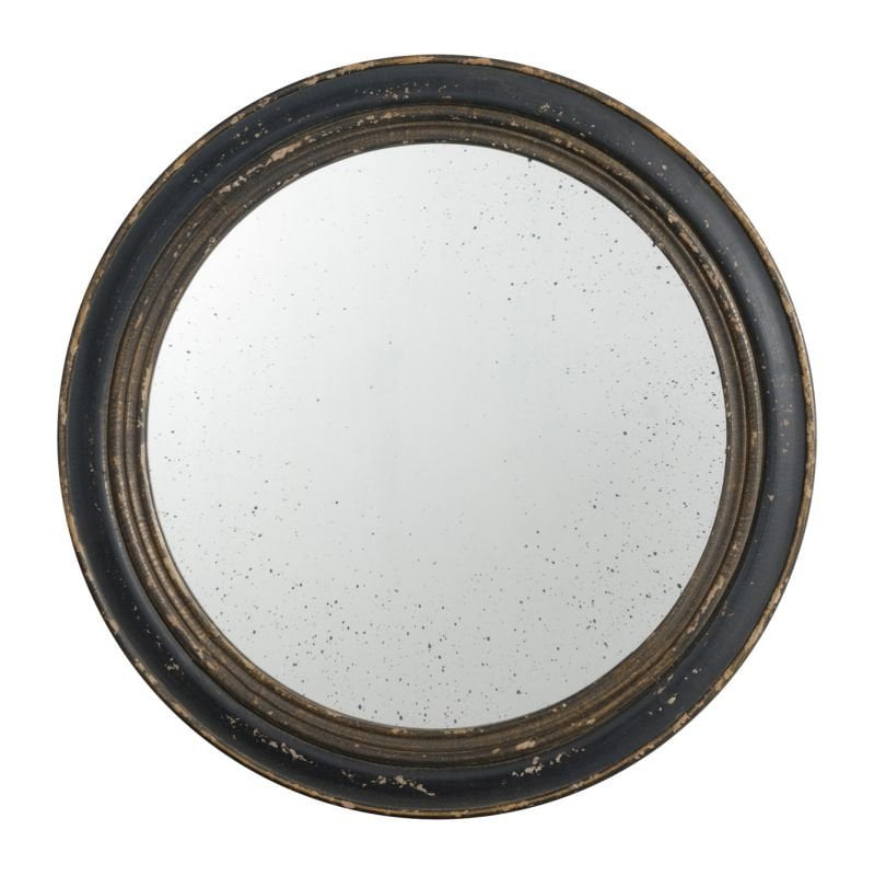 Wall Decoratives - Mirror (32263-BLACK) picket and rail