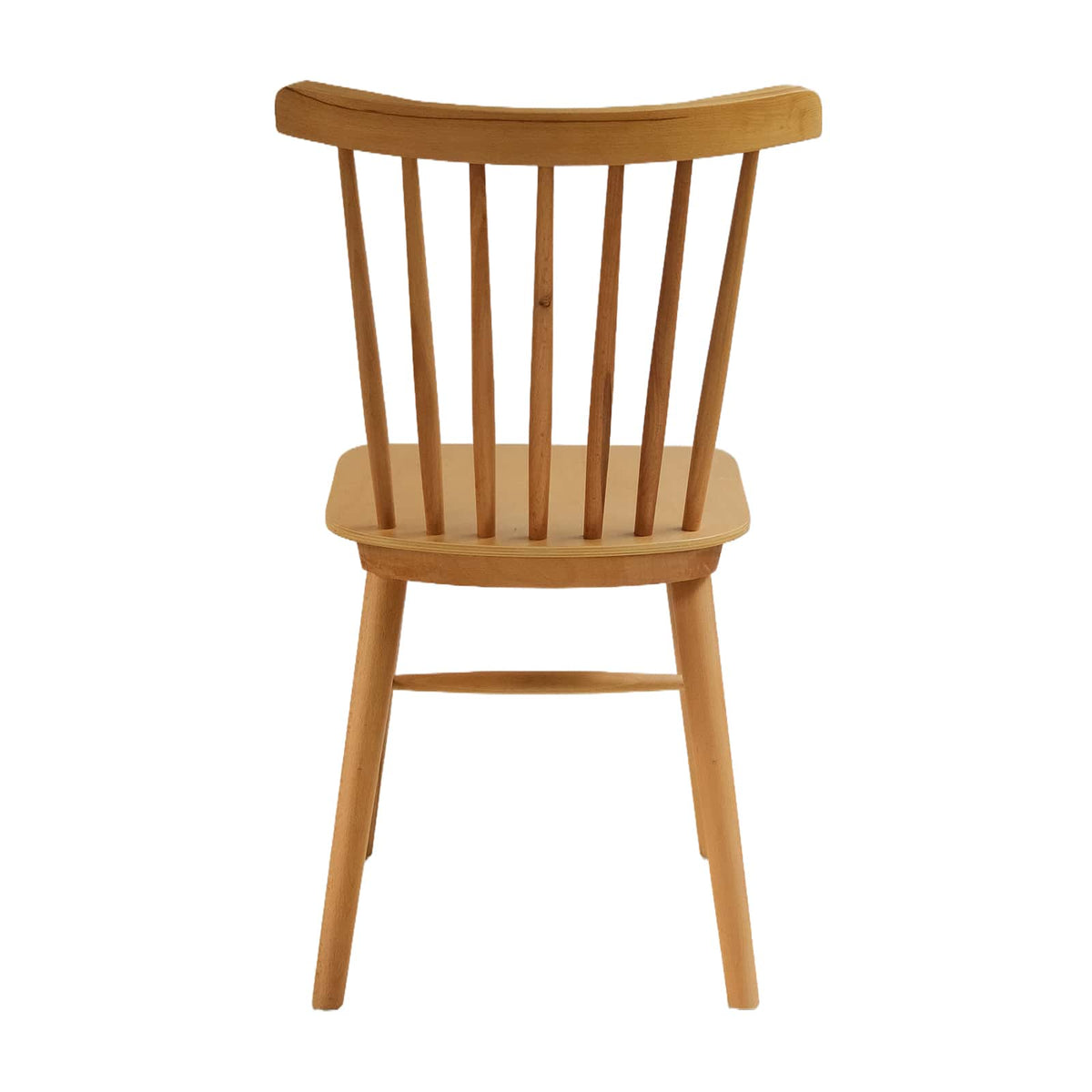 Windsor Chair (HM-W01) British Design Solid Wood American Beech Bentwood Dining Chair - Walnut/Oak/Black picket and rail