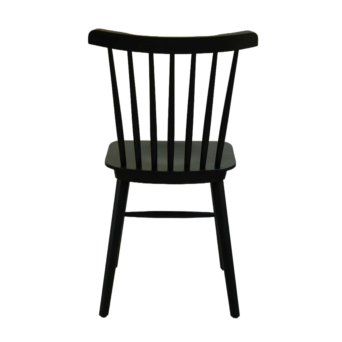 Windsor Chair (HM-W01) British Design Solid Wood American Beech Bentwood Dining Chair - Walnut/Oak/Black picket and rail