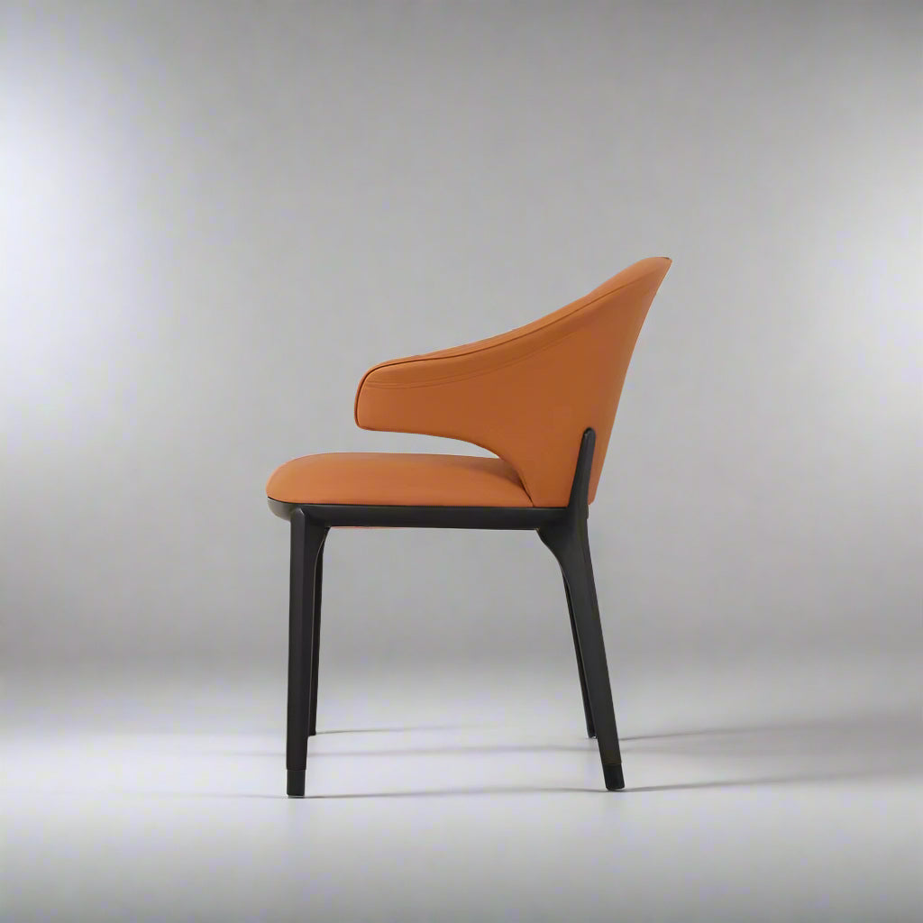 Wingz Lounge Chair (CH2856) - Custom Solid Wood American Oak Dining Chair Mid-Century Architect-Inspired Scandinavian Minimalist picket and rail