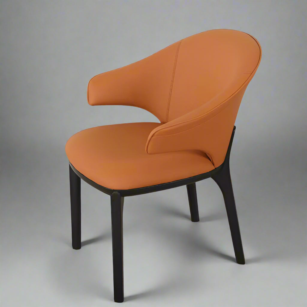 Wingz Lounge Chair (CH2856) - Custom Solid Wood American Oak Dining Chair Mid-Century Architect-Inspired Scandinavian Minimalist picket and rail