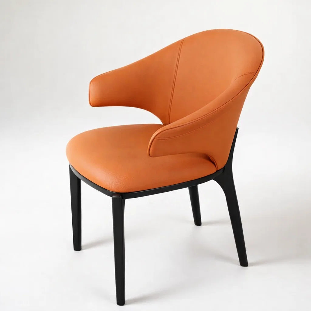 Wingz Lounge Chair (CH2856) - Custom Solid Wood American Oak Dining Chair Mid-Century Architect-Inspired Scandinavian Minimalist picket and rail