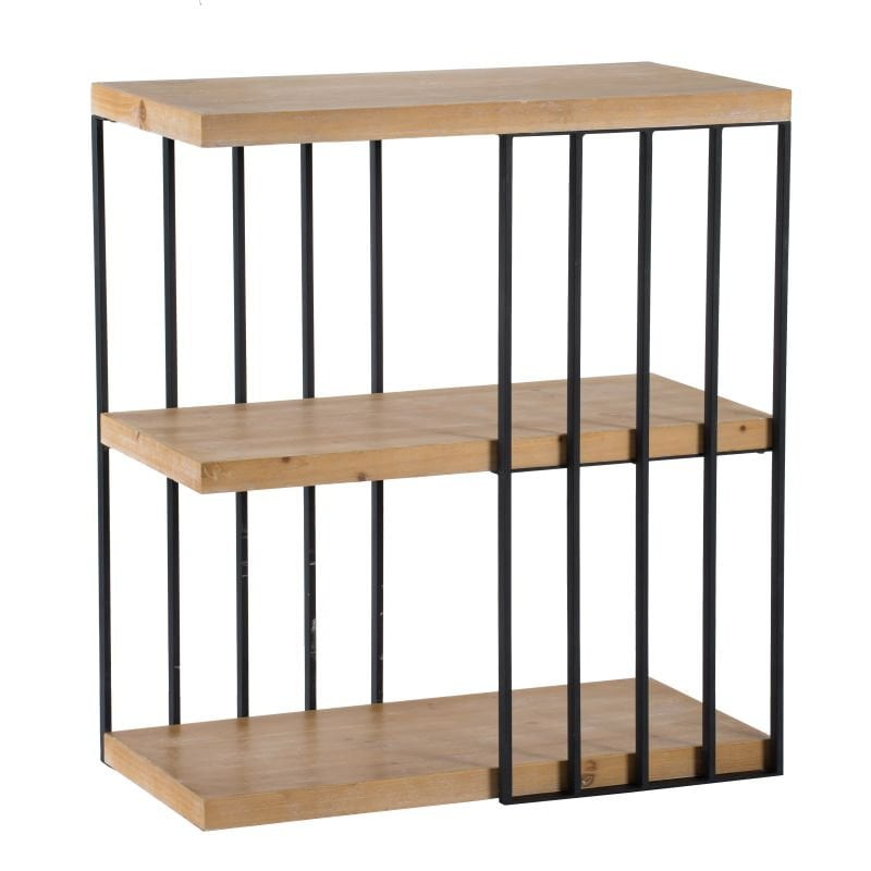 Wooden Shelf (45107) picket and rail
