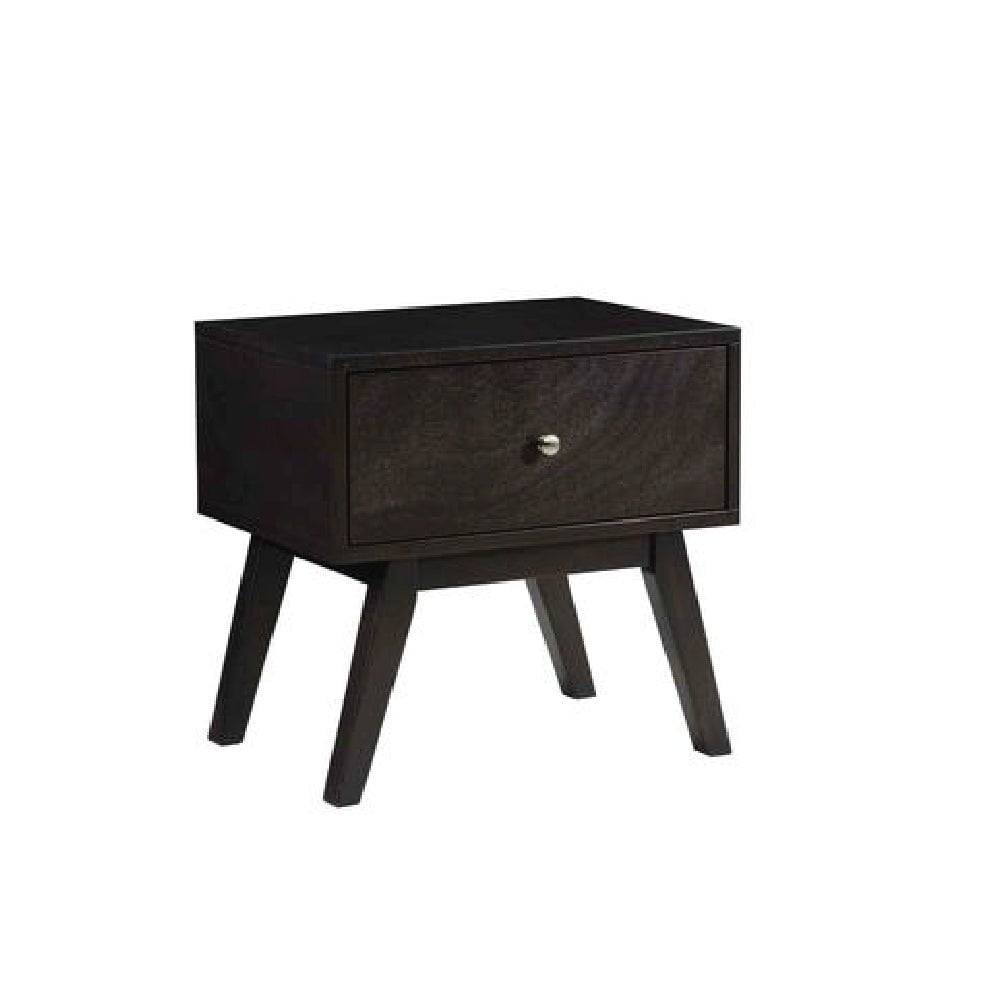 Yamagata 1 Drawer Solid Wood Night Stand (ITG-213) picket and rail