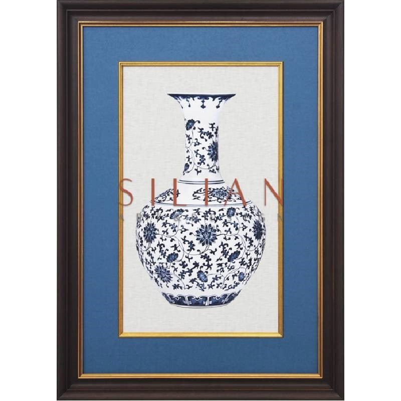 ZhiQiang - Blue And White Porcelain Decoration I  (BQPT956-1) picket and rail