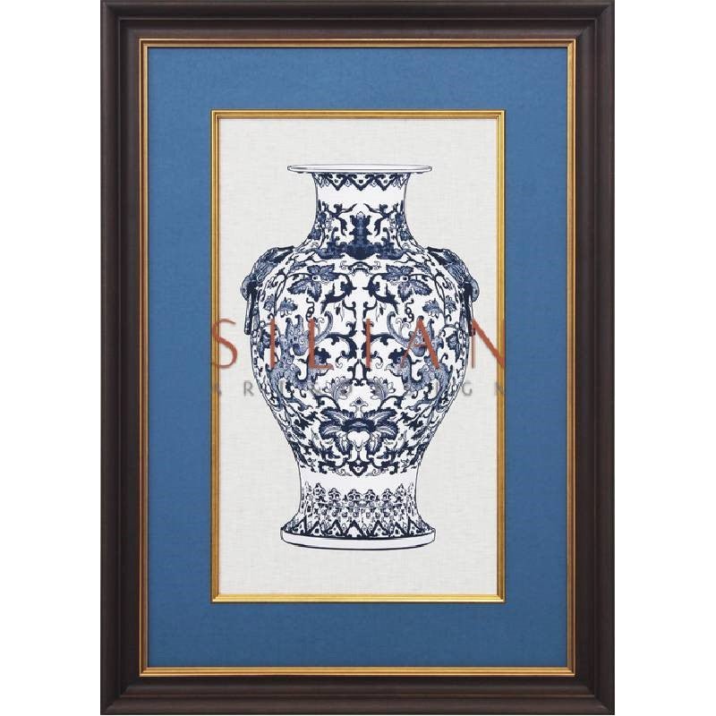 ZhiQiang - Blue And White Porcelain Decoration II (BQPT956-2) picket and rail